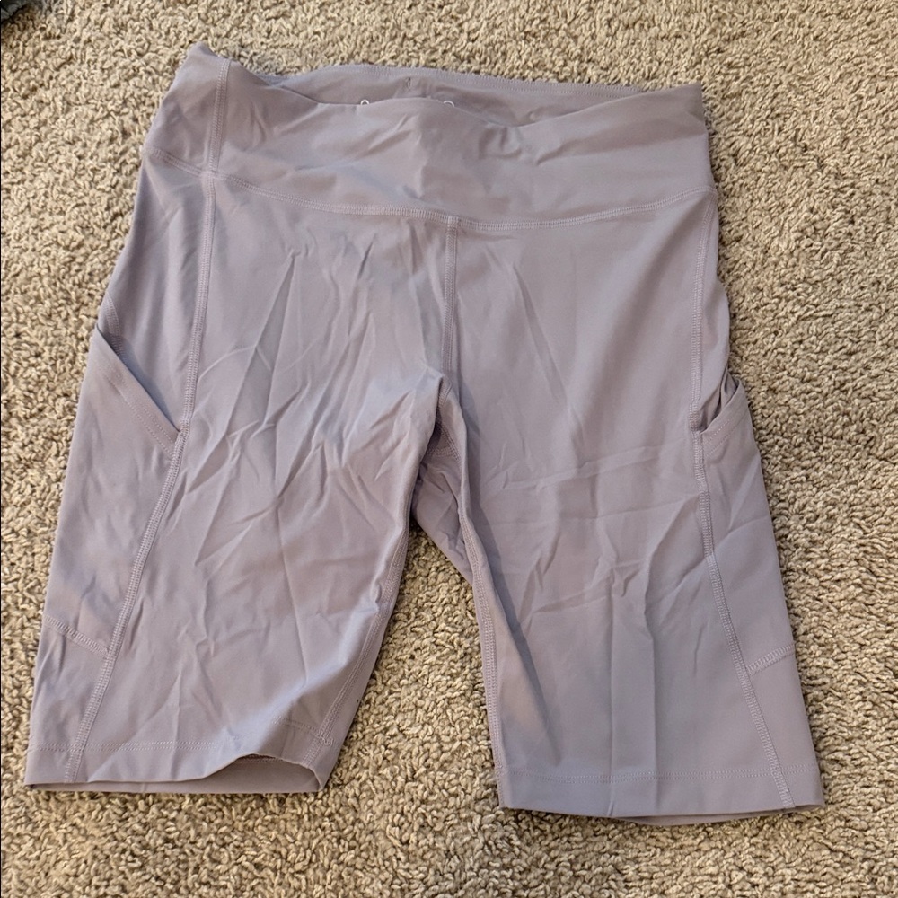 Women's Lavender Biker Shorts